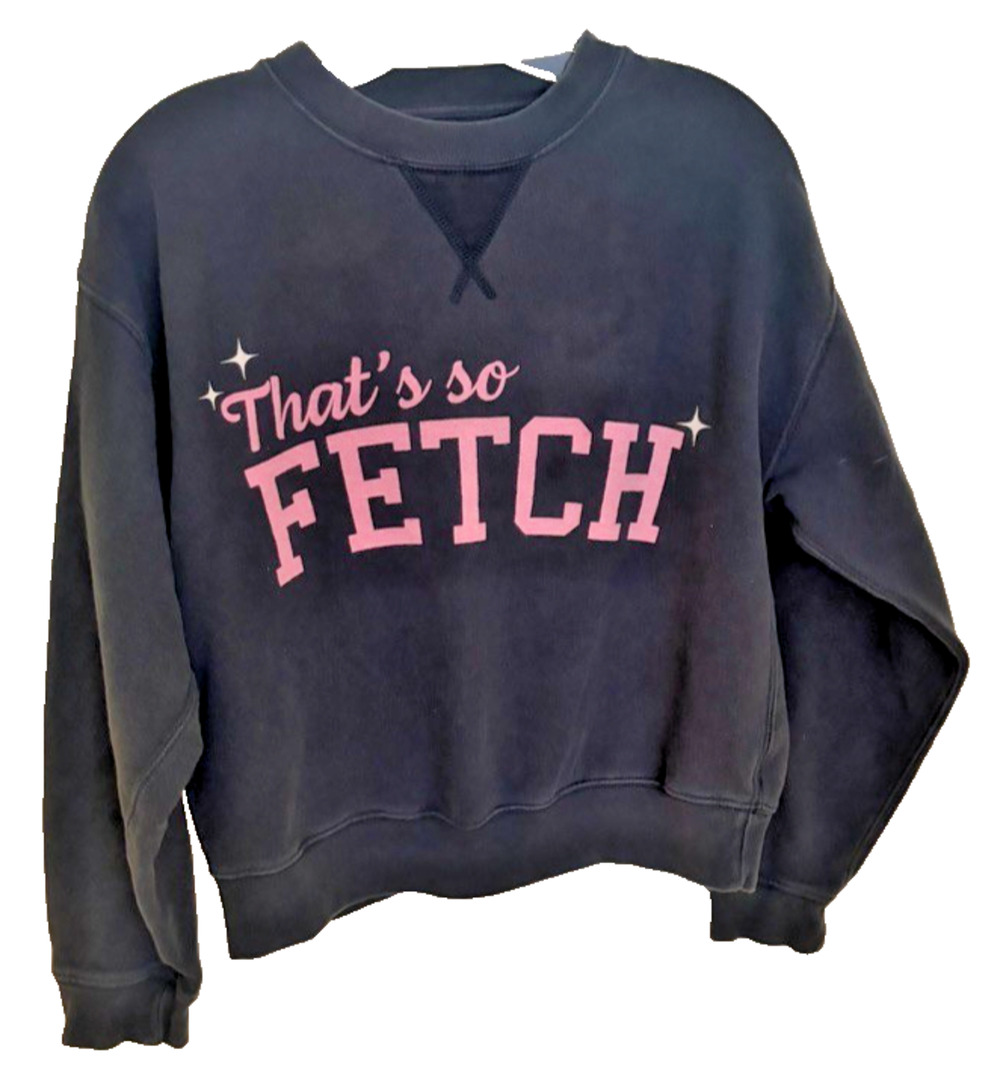 Women's X-Small American Eagle Mean Girls That's So Fetch Crew Neck Sweatshirt